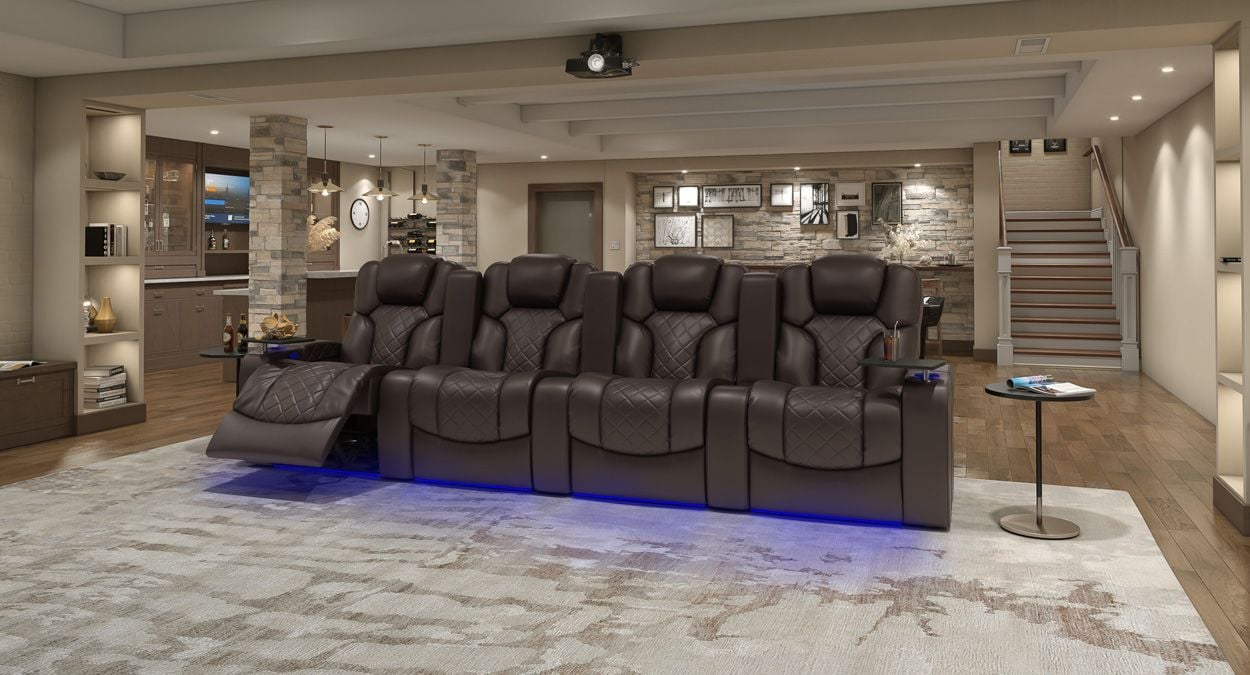 4 person reclining chair