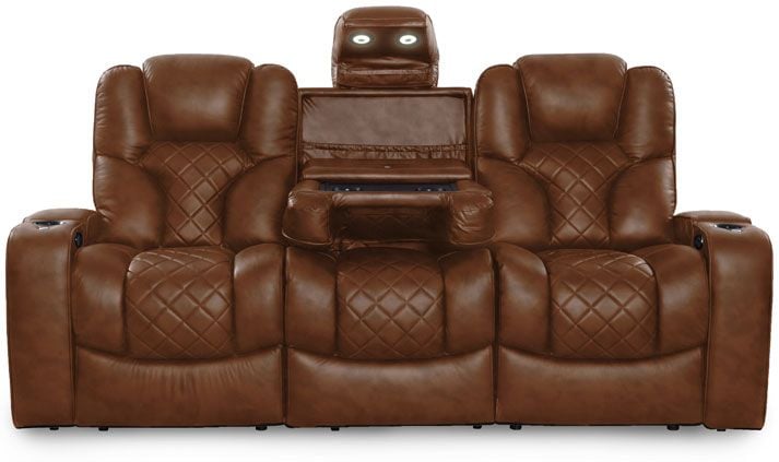 <b>Cognac</b> Luxe Italian Leather