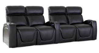 row of 4 Straight as Dual Loveseats