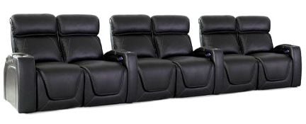 row of 6 Straight as Triple Loveseats