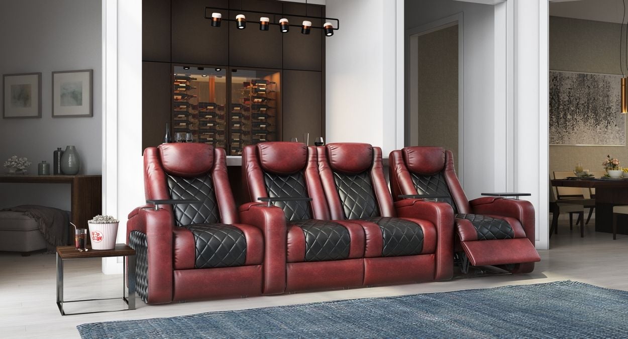 4 person theater seating