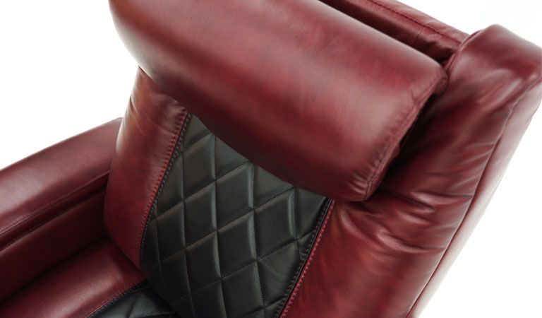 octane azure power recliner w power headrest