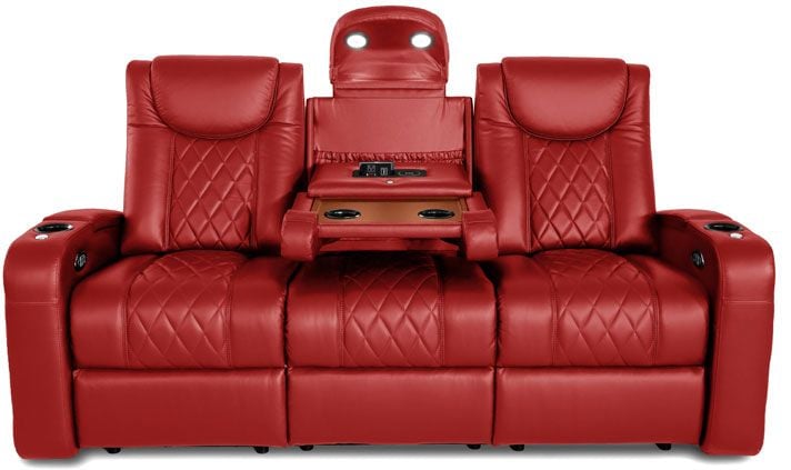 <b>Red</b> Luxe Italian Leather