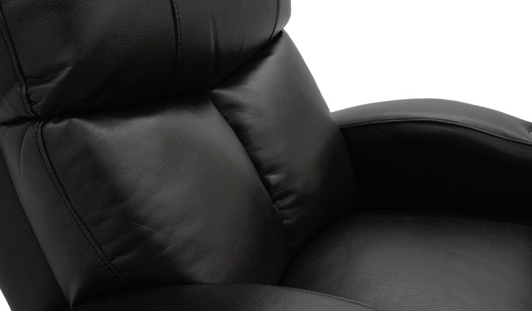 italian luxe leather recliner