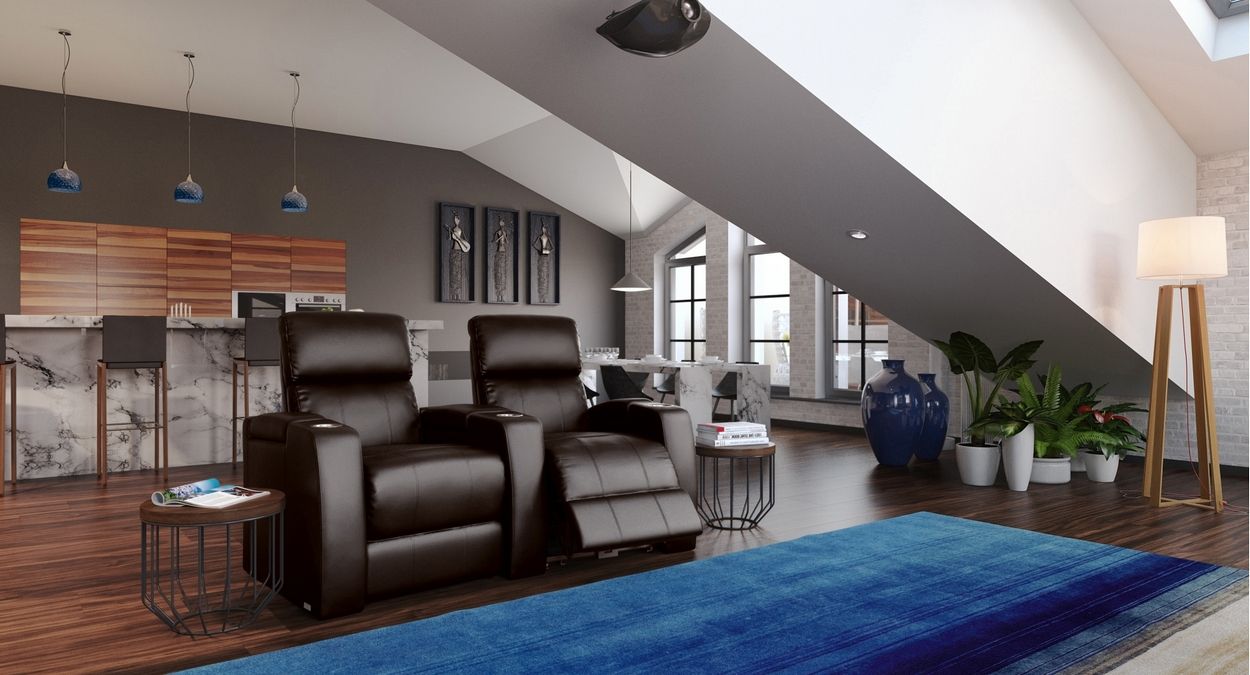 2 piece home theater seating