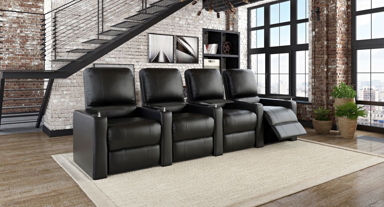 octane charger home theater seating 4 seats