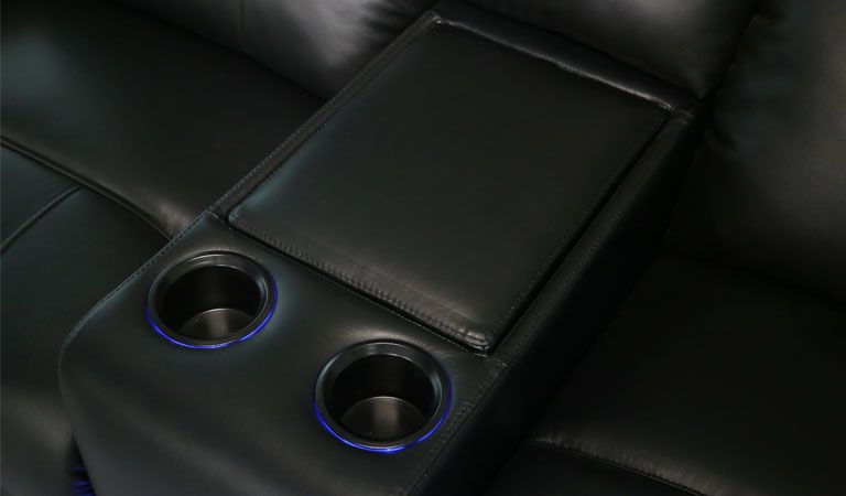 individual theater seat cup holder trays