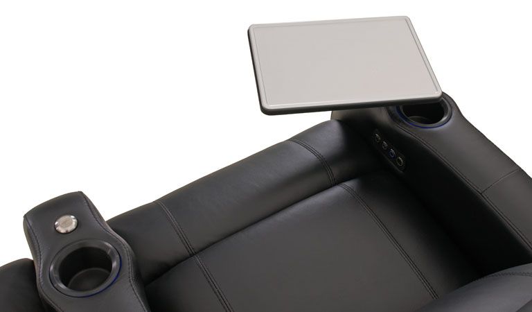 octane individual theater seat cup holder trays