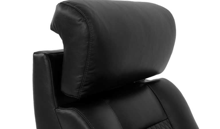 Octane single movie theater chairs with adjustable headrest