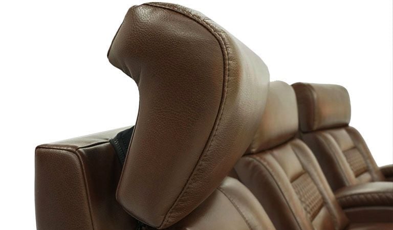 chair adjustable headrest and lumbar support