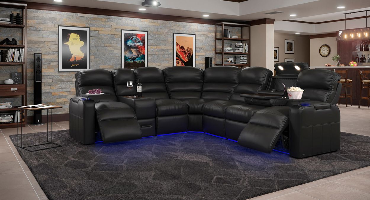 Magnum sectional theater comfort