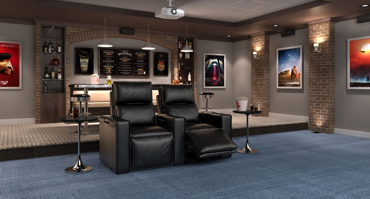 2 person home theater seating