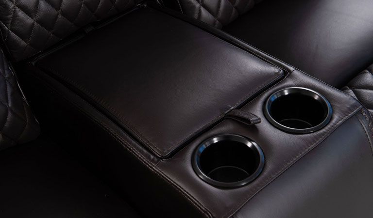 theater seat cup holder trays
