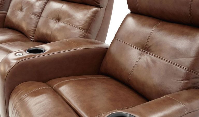 Octane brown theater single recliners on sale