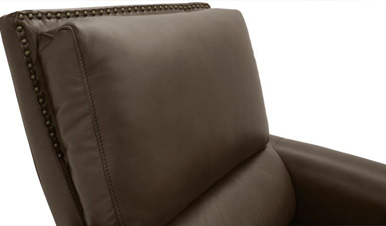 brown leather chaise lounge chair
