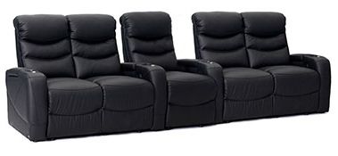 row of 5 Straight with Dual Loveseats