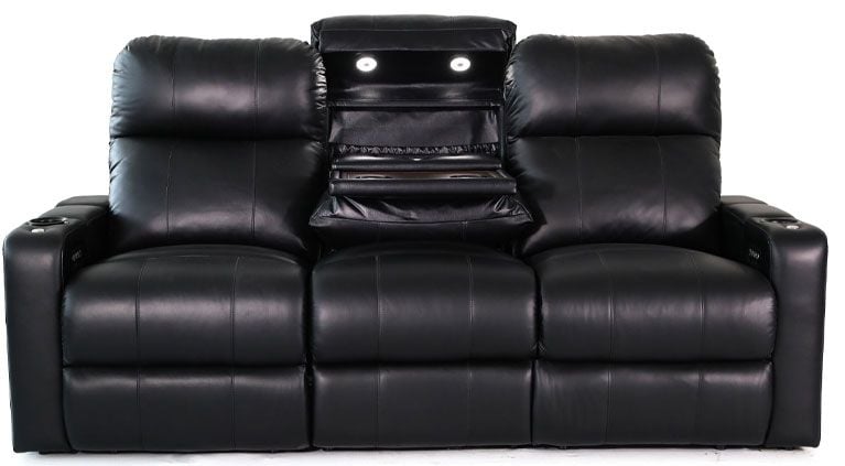 <b>Black</b> Luxe Italian Leather