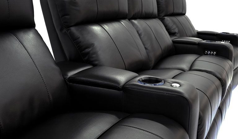 sectional theater recliners