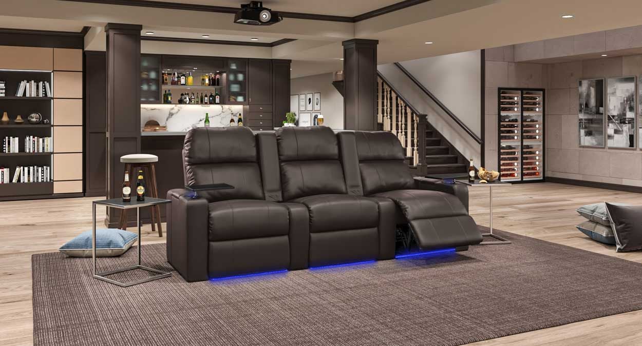 Turbo 3 chair theater seating