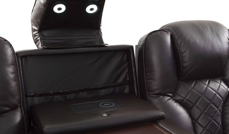 complete set recliner with usb options