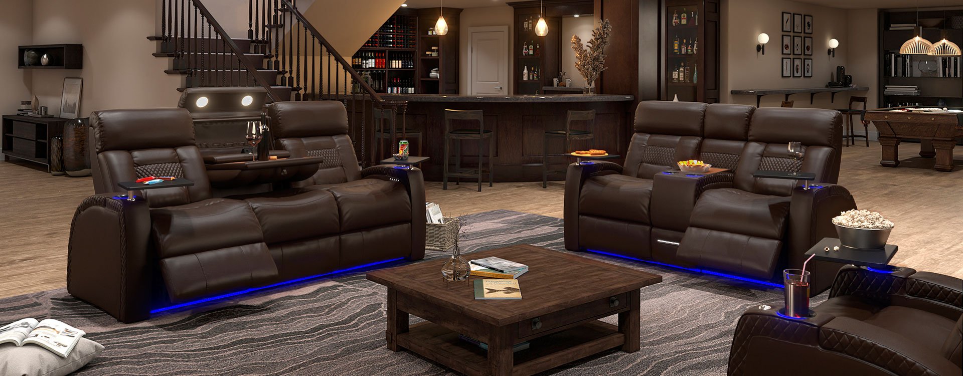 Home Theater Seating | Sofa & Loveseat Collections
